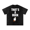 Snow Washed duck tee